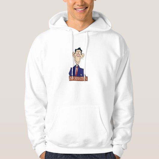 Veste À Capuche Agent d'information (Devant)