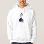 Veste À Capuche Agent d'information Employé de bureau professionne (Devant)