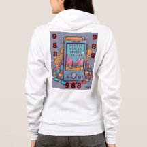 AI 988 Crise de santé mentale Lifeline Zipper Swea