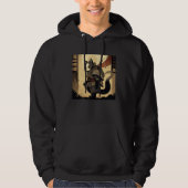 Veste À Capuche AI Generated Shinobi Cat (Devant)