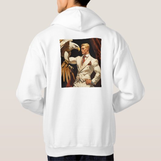 Veste À Capuche aigle (Dos)