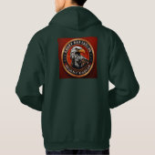 Veste À Capuche Aigle Américain (Dos)