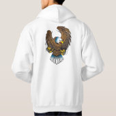 Veste À Capuche Aigle de Bald (Dos)