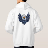 Veste À Capuche Aigle oiseau (Dos)