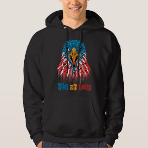 Veste À Capuche Aigle Patriotique 4 juillet 1776 Nous, Le Peuple,