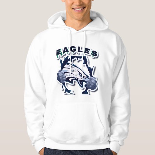 Veste À Capuche Aigles de la bête intérieure (Devant)