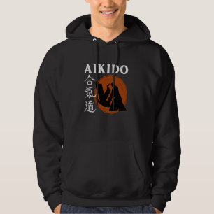 Veste À Capuche Aikido Arts Martiaux Entraînement Sport de Combat