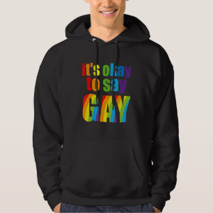 Veste À Capuche Aimez Florida Gay Pas Peur De Dire Gay Lgbtq Gay R
