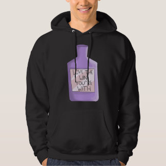 Veste À Capuche Aimez Le Vin Que Vous Êtes Avec Le Geek De Vins