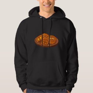 Veste À Capuche Aimez-vous Mooncake Chinese Mid Automne Festival