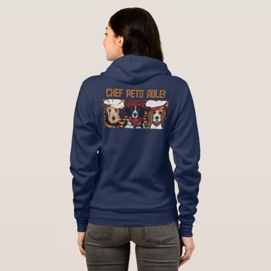 Veste À Capuche Airedale Terrier (Dos entier)