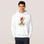 Veste À Capuche Airedale Terrier Cadeaux de Noël (Devant entier)