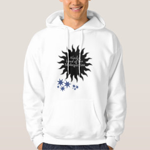 Veste À Capuche Alaska Black Midnight Sun Art