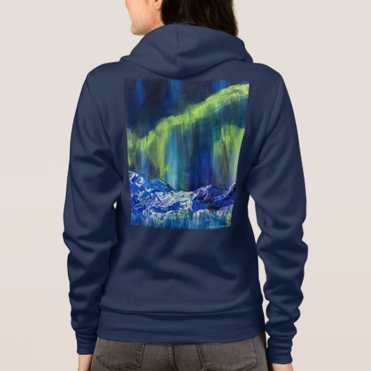 Veste À Capuche Alaskan Glacial Reflections zippé Hoody (Dos)