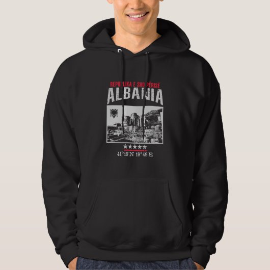 Veste À Capuche Albanie (Devant)