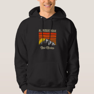 Veste À Capuche Albuquerque Nouveau-Mexique Retro City State Vinta