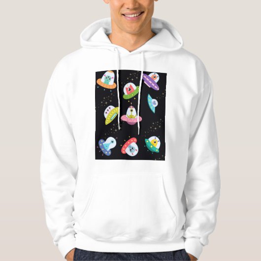 Veste À Capuche alien (Devant)