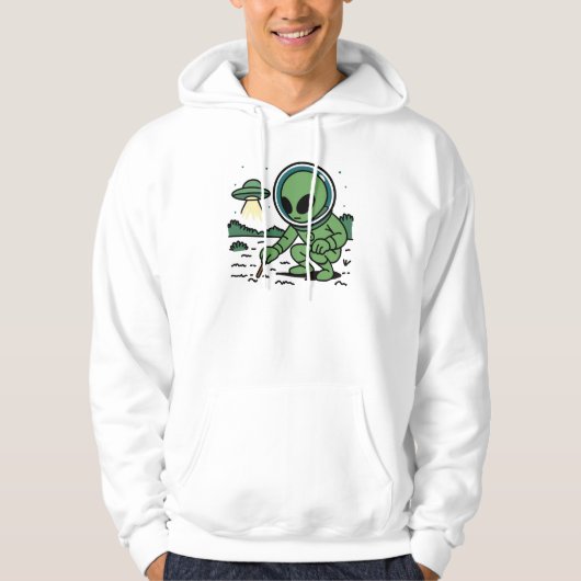Veste À Capuche Alien Melancholy (Devant)