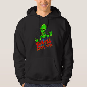 Veste À Capuche Alien spatial Galaxy Planètes Humains Arent Real