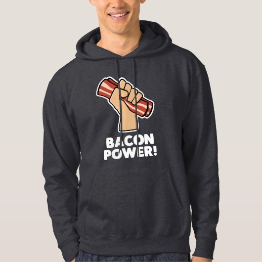 Veste À Capuche Alimentation Bacon (Devant)