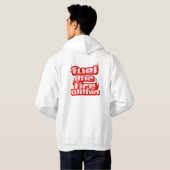 Veste À Capuche Alimentez le Feu Intérieur – Conception de Flamme (Dos entier)
