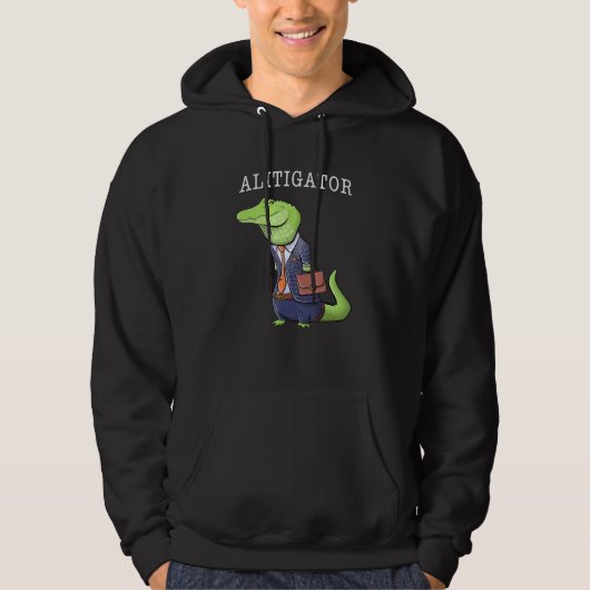 Veste À Capuche Alitigateur Alligator Avocat Procureur (Devant)