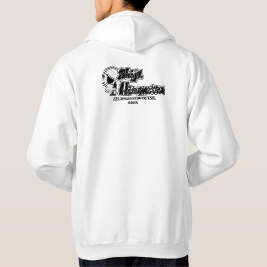 VESTE À CAPUCHE ALL WHO LIVE MUST FALL (Dos)