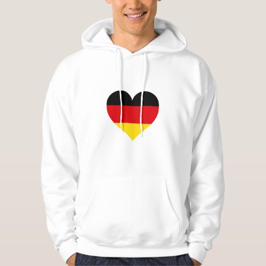 Veste À Capuche Allemagne Amour (Devant)
