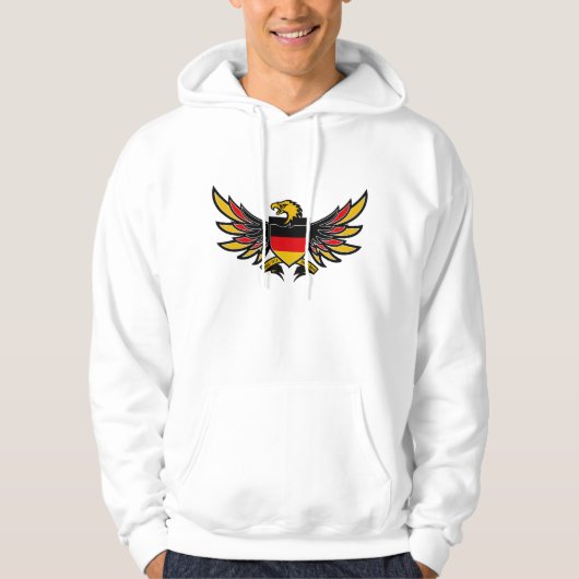 Veste À Capuche Allemagne-écusson (Devant)