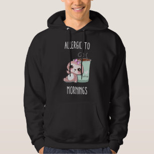 Veste À Capuche Allergique Au Matin Sloth Funny