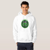 Veste À Capuche Allison Scottish Tartan Celtic Thistle (Devant entier)