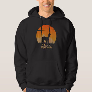 Veste À Capuche Alpaca Animal Chaud Dans La Montagne Dans La Natur