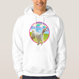 Veste À Capuche Alpaca Unicorne sous ciel ouvert