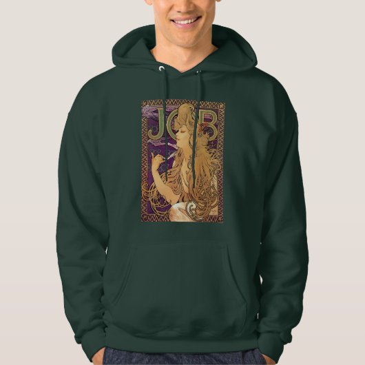 Veste À Capuche Alphonse Mucha , JOB (Devant)