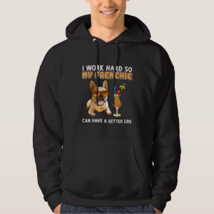 Veste À Capuche Amant Français Français Bulldog