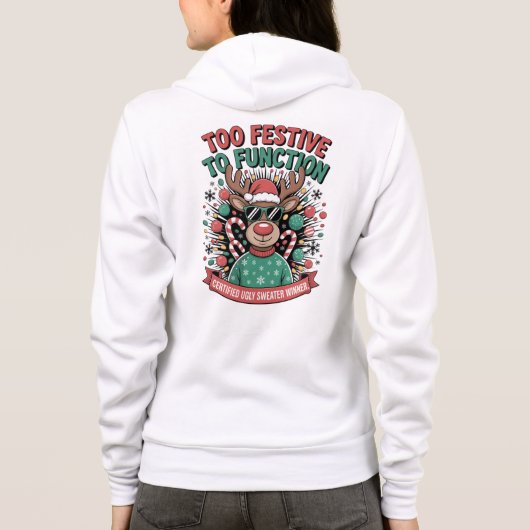 Veste À Capuche Ambiance Pull Moche (Dos)