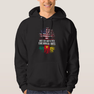 Veste À Capuche American Grosse Avec Des Racines Camerounaises Dra