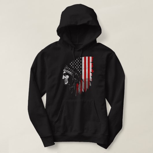 Veste À Capuche Amérindien (Design devant)