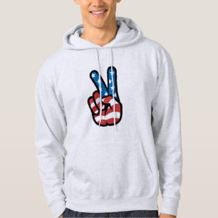 Veste À Capuche Amérique de la paix