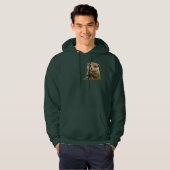 Veste À Capuche Ami de la rivière douce.Loutre (Devant entier)