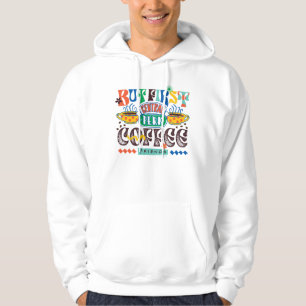 Veste À Capuche AMIS™ Mais Premier café Vibrant Graphisme