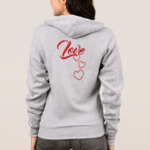 Veste À Capuche Amour (Dos)