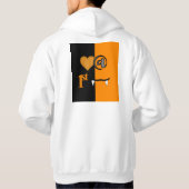 Veste À Capuche Amour à la première bouchée Halloween (Dos)