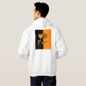 Veste À Capuche Amour à la première bouchée Halloween (Dos entier)