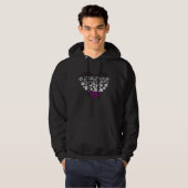 Veste À Capuche Amour asexué (Devant entier)