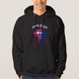 Veste À Capuche Amour Bi Uni Bisexuel LGBTQ Fierté Bi LGBT Gay Co