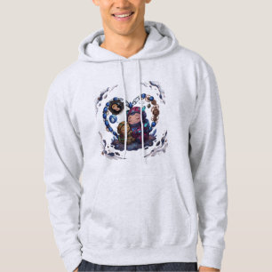 Veste À Capuche Amour céleste Parent et Enfant Espace Art