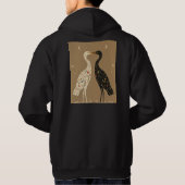 Veste À Capuche amour de cygne (Dos)