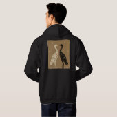Veste À Capuche amour de cygne (Dos entier)