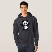 Veste À Capuche Amour Panda® Hoody (Devant entier)